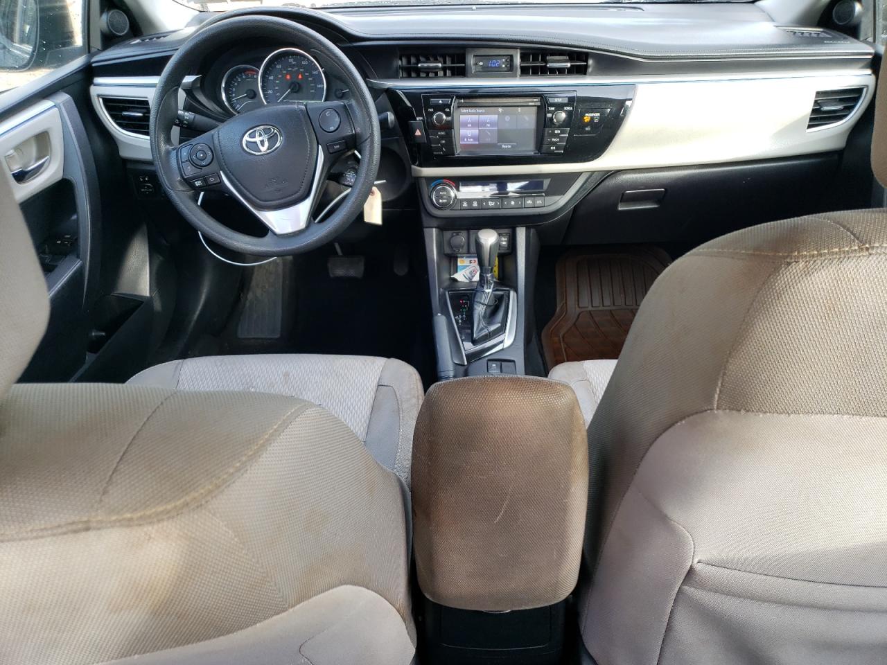 2015 Toyota Corolla VIN 2T1BURHE5FC333942 Copart auction photo, rear end damage thumbnail 8