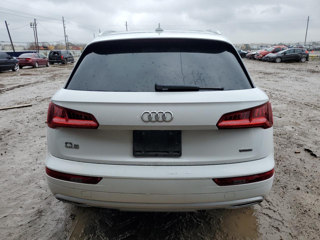 2019 Audi Q5 VIN WA1ANAFY7K2076311 Copart auction photo, side / front end damage thumbnail 6