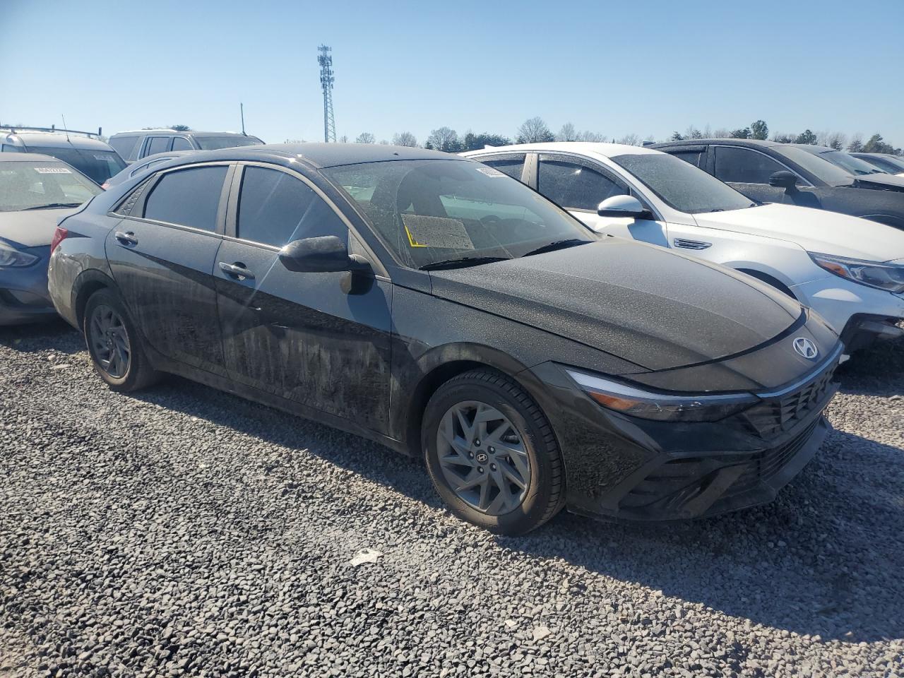 2024 Hyundai Elantra VIN KMHLM4DG6RU734336 Copart auction photo, front end / minor dent/scratches damage thumbnail 4