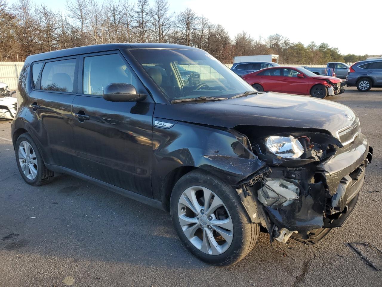 2016 KIA Soul VIN KNDJP3A53G7250037 Copart auction photo, front end / minor dent/scratches damage thumbnail 4