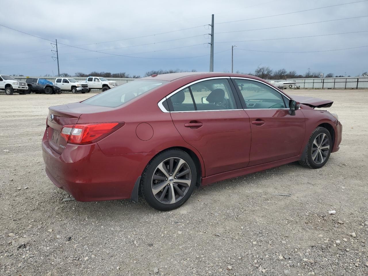 2015 Subaru Legacy VIN 4S3BNBL60F3004949 Copart auction photo, front end damage thumbnail 3
