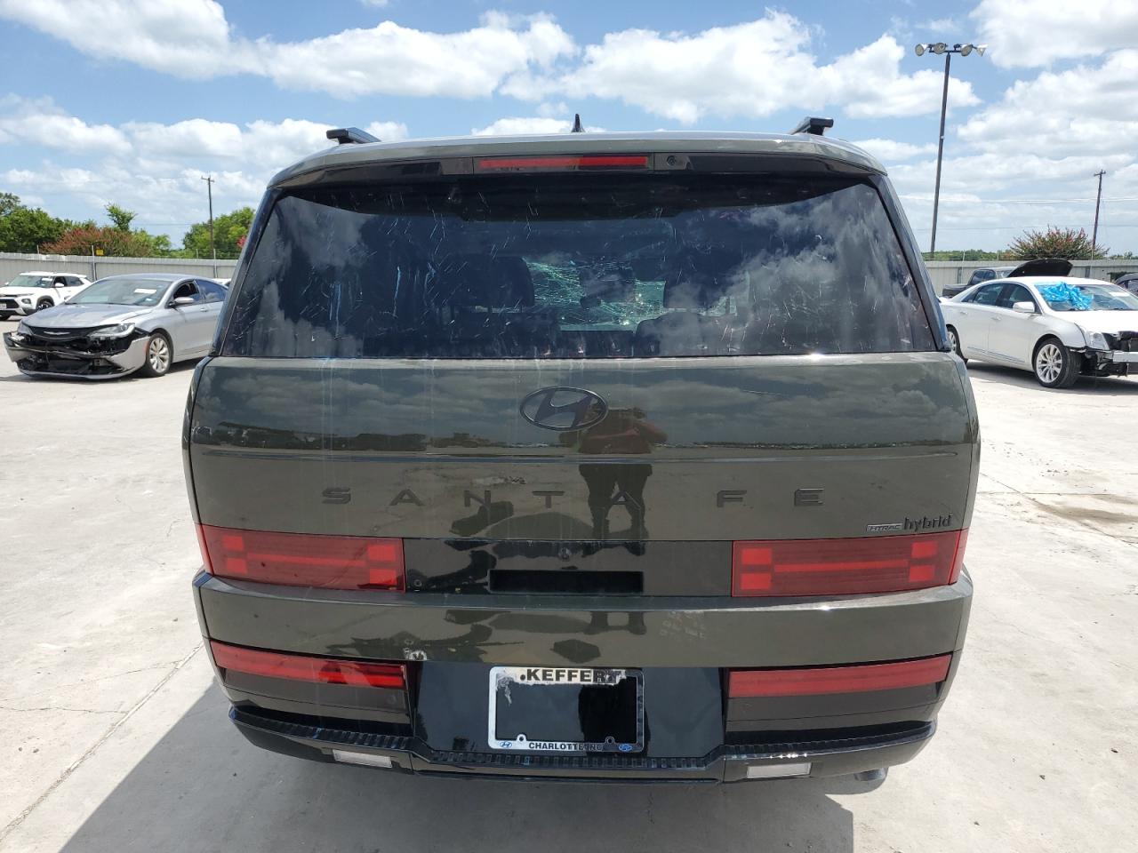 2024 Hyundai Santa Fe VIN 5NMP5DG1XRH009808 Copart auction photo, all over / minor dent/scratches damage thumbnail 6