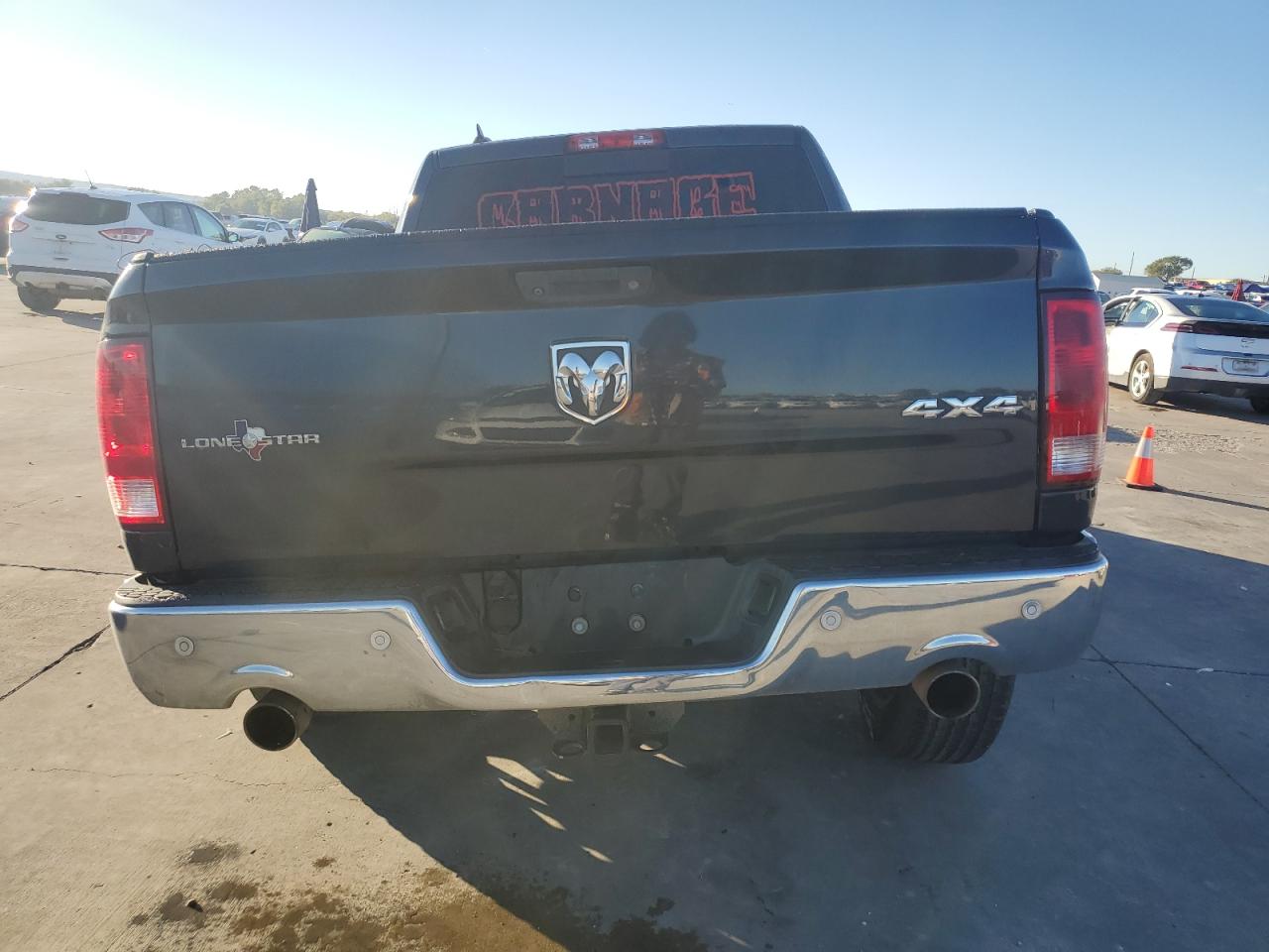 2014 RAM 1500 VIN 1C6RR7LT0ES327884 Copart auction photo, front end damage thumbnail 6
