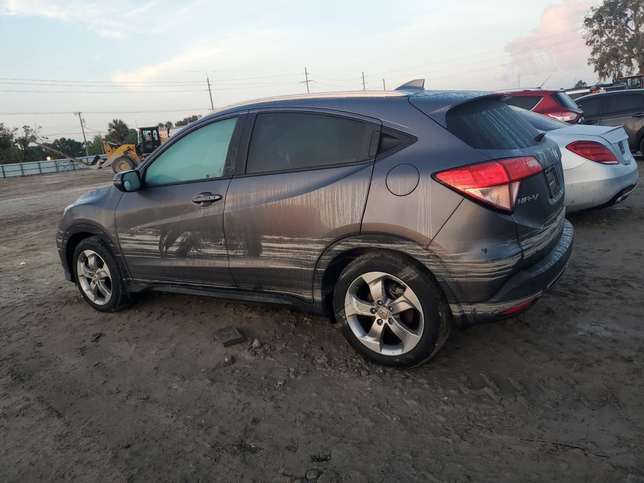 2017 Honda HR-V VIN 3CZRU5H74HM700021 Copart auction photo, water/flood damage thumbnail 2