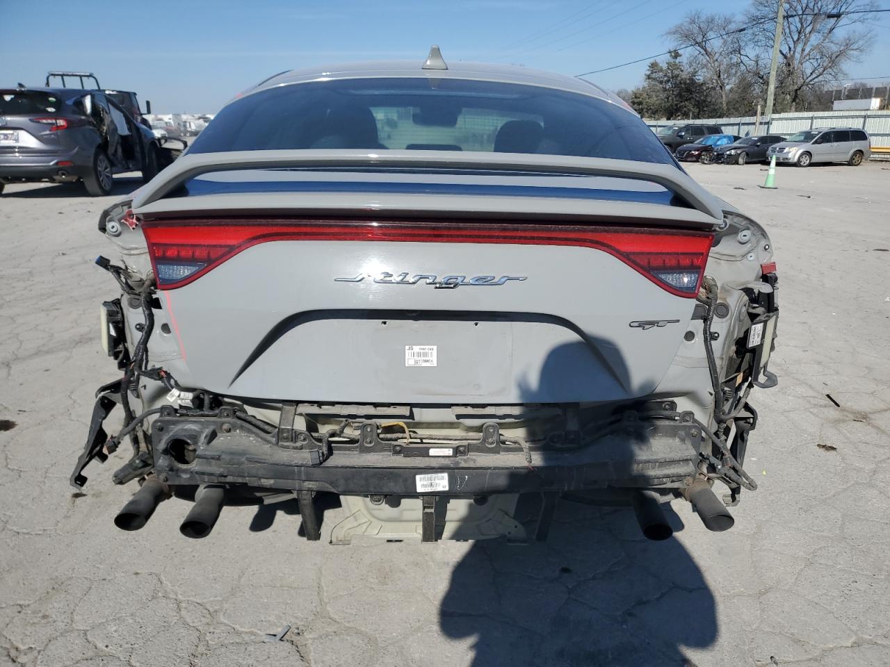 2022 KIA Stinger VIN KNAE45LC7N6110137 Copart auction photo, all over damage thumbnail 6