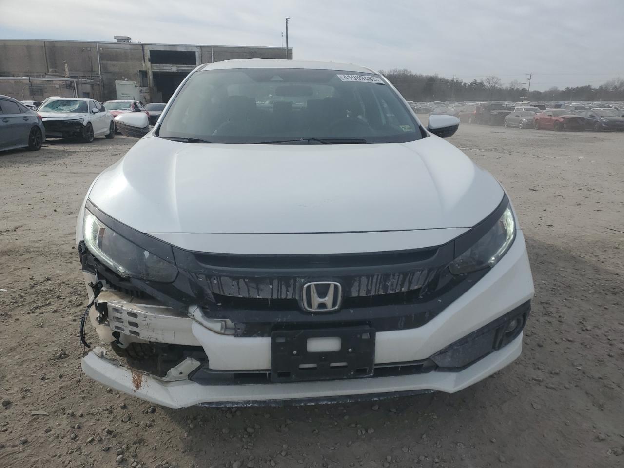 2020 Honda Civic VIN 2HGFC2E87LH531760 Copart auction photo, front end / minor dent/scratches damage thumbnail 5