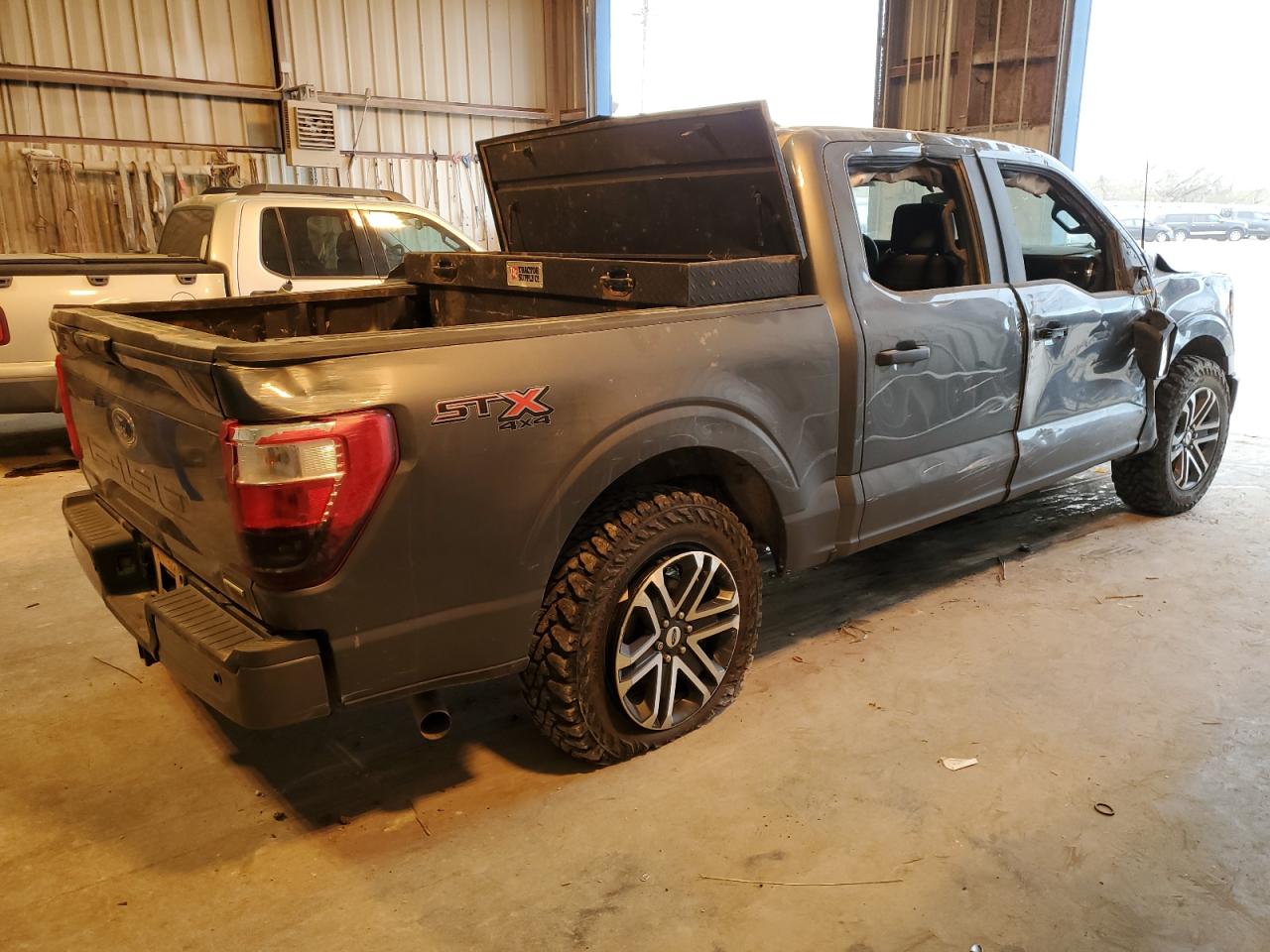 2023 Ford F-150 VIN 1FTEW1EPXPKD42716 Copart auction photo, rollover / hail damage thumbnail 3