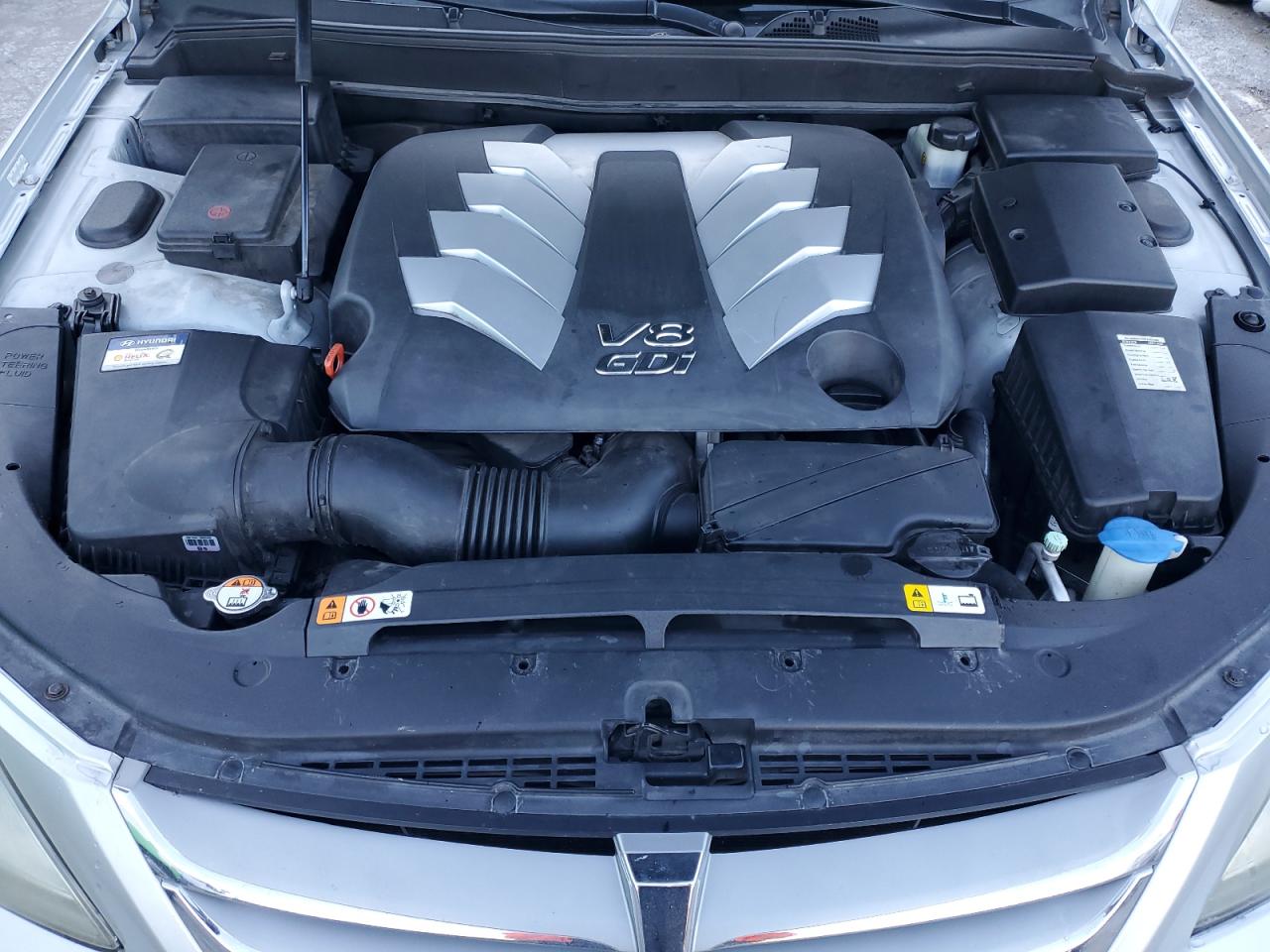2013 Hyundai Genesis VIN KMHGC4DH5DU225327 Copart auction photo, mechanical damage thumbnail 11