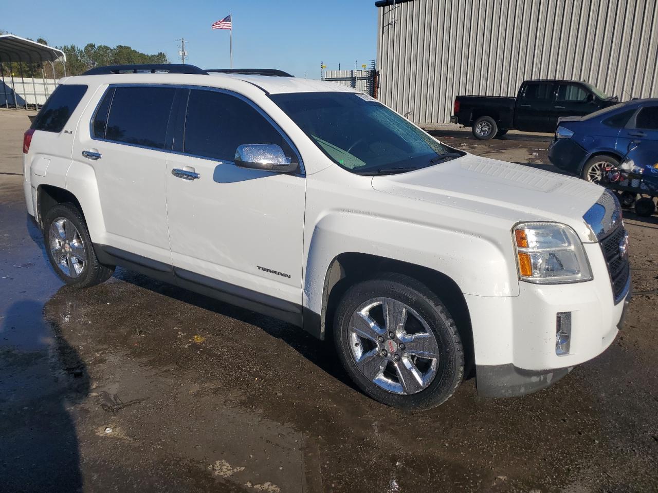 2015 GMC Terrain VIN 2GKFLWEK0F6226591 Copart auction photo, side damage thumbnail 4