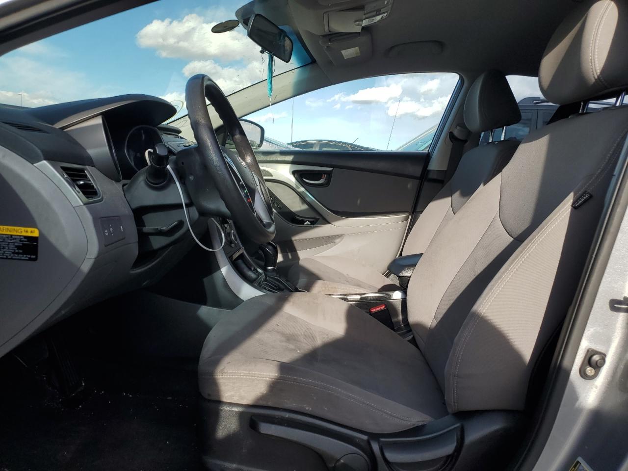 2015 Hyundai Elantra VIN KMHDH4AE8FU223699 Copart auction photo, front end damage thumbnail 7