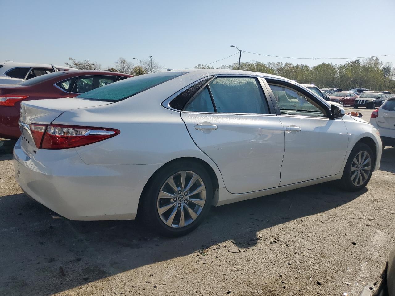 2016 Toyota Camry VIN 4T1BF1FK0GU243814 Copart auction photo, side damage thumbnail 3