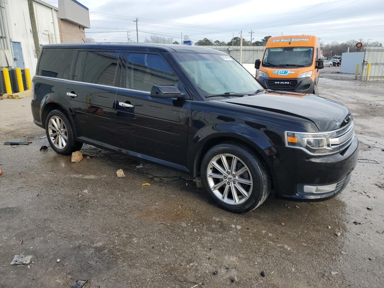 2016 Ford Flex VIN 2FMGK5D87GBA01057 Copart auction photo, front end damage thumbnail 4