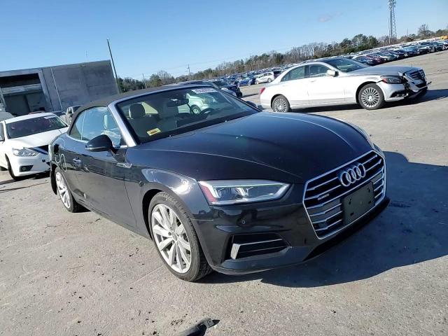 2018 Audi A5 VIN WAUYNGF59JN003464 Copart auction photo, rear end / front end damage thumbnail 10