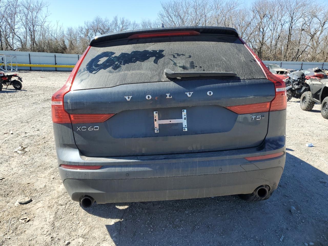 2020 Volvo XC60 VIN YV4102RK6L1490511 Copart auction photo, front end / undercarriage damage thumbnail 6