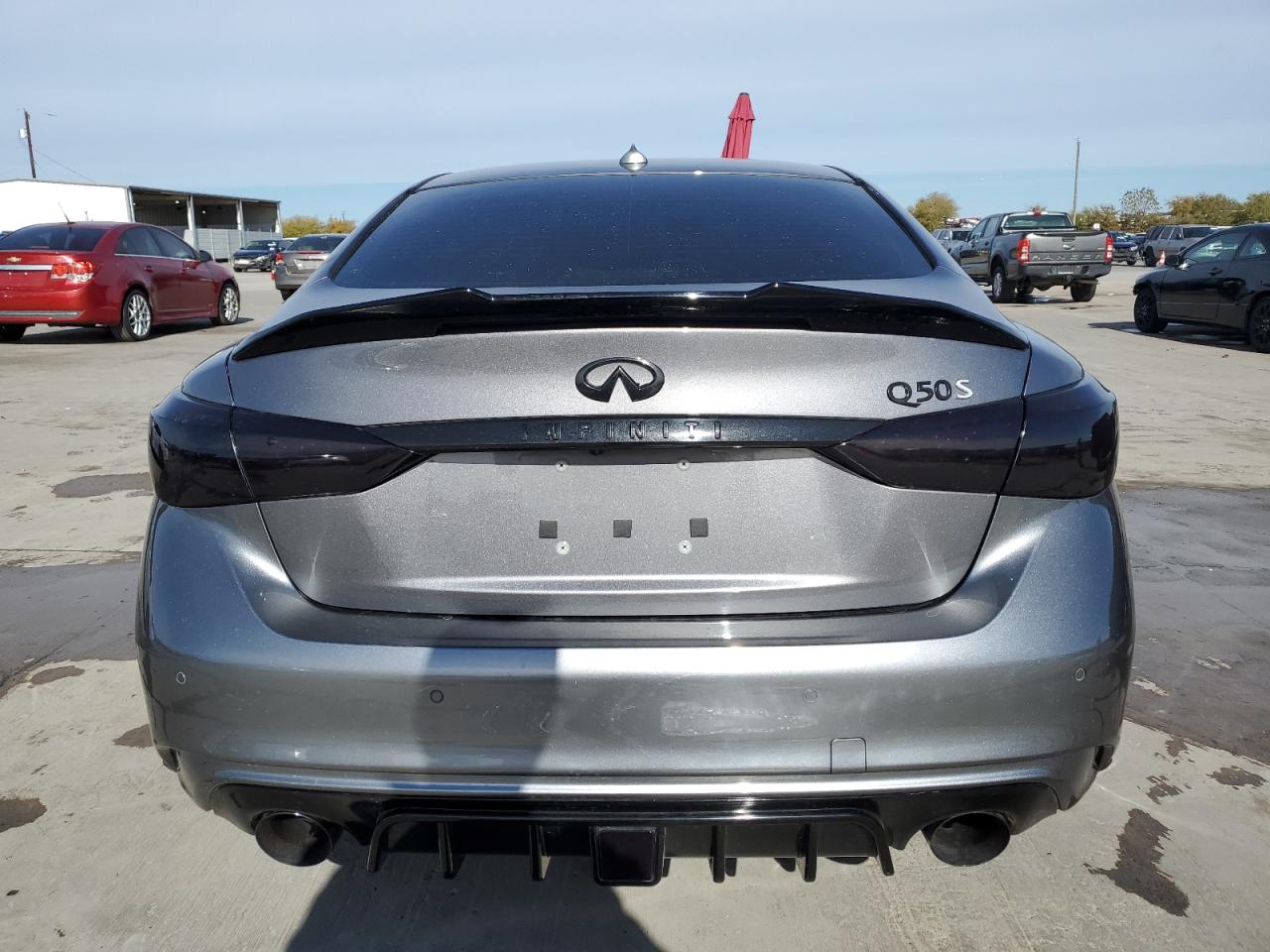 2020 Infiniti Q50 VIN JN1EV7APXLM207166 Copart auction photo, front end damage thumbnail 6