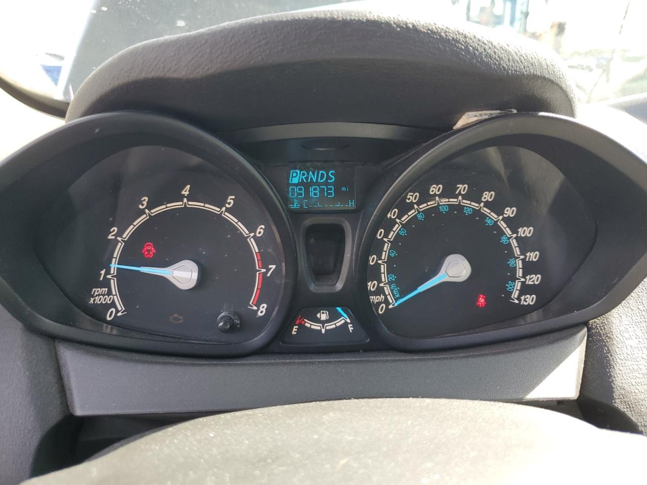 2019 Ford Fiesta VIN 3FADP4AJ3KM130369 Copart auction photo, front end / hail damage thumbnail 9