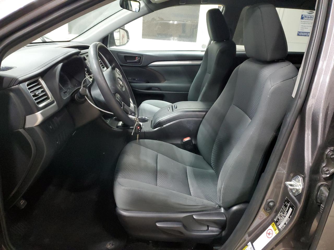 2019 Toyota Highlander VIN 5TDBZRFH5KS971804 Copart auction photo, rear end / front end damage thumbnail 7