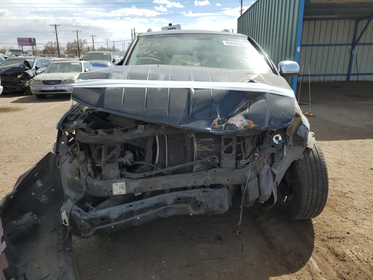 2008 Chrysler Aspen VIN 1A8HX58N68F111519 Copart auction photo, front end damage thumbnail 5
