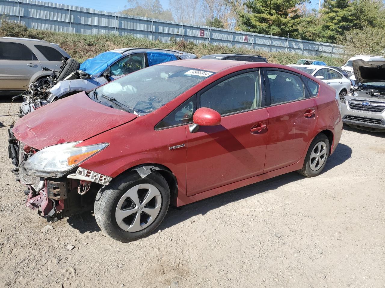 2015 Toyota Prius VIN JTDKN3DU3F0482223