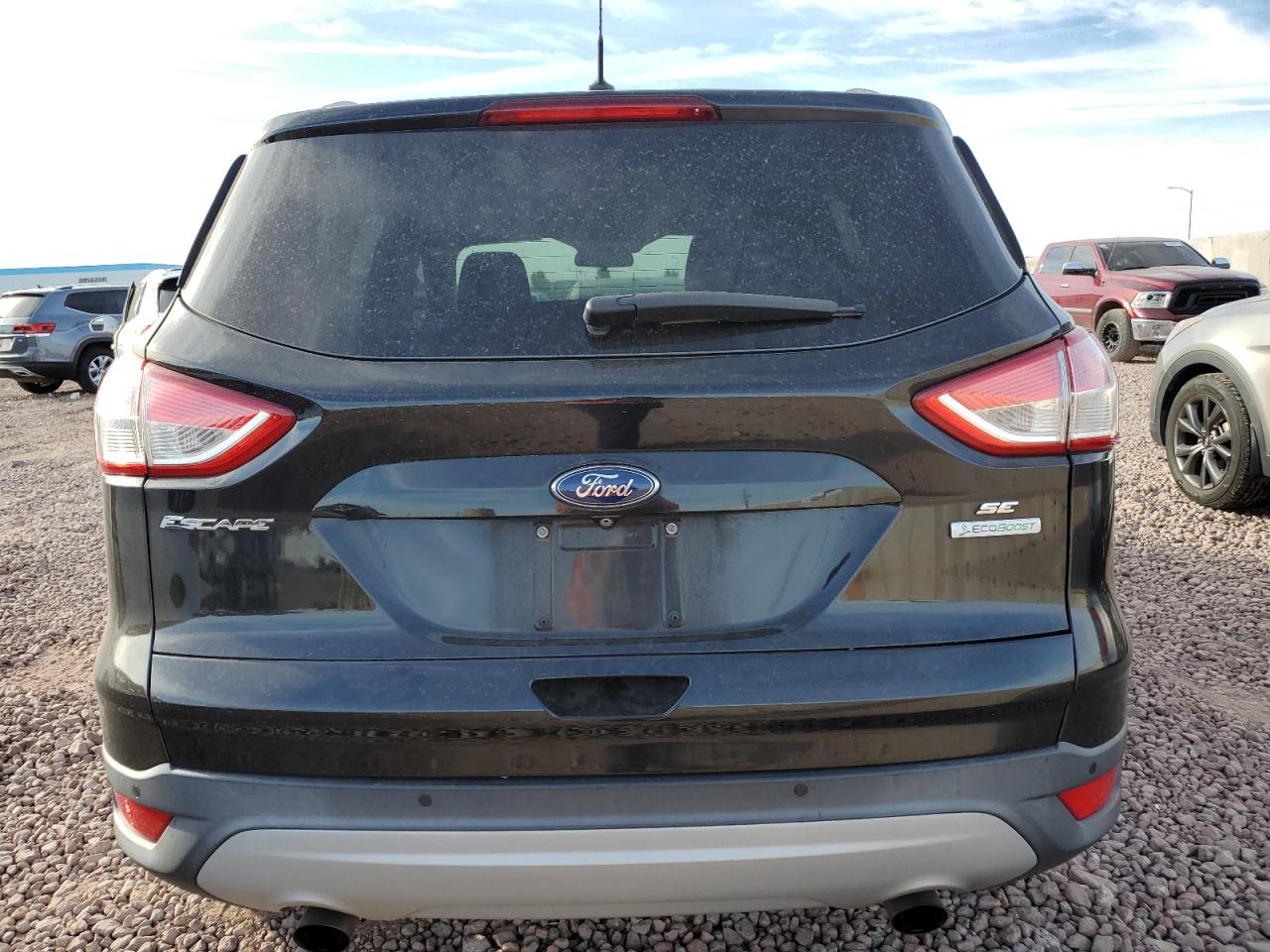 2015 Ford Escape VIN 1FMCU0GX6FUB08866 Copart auction photo, front end / side damage thumbnail 6