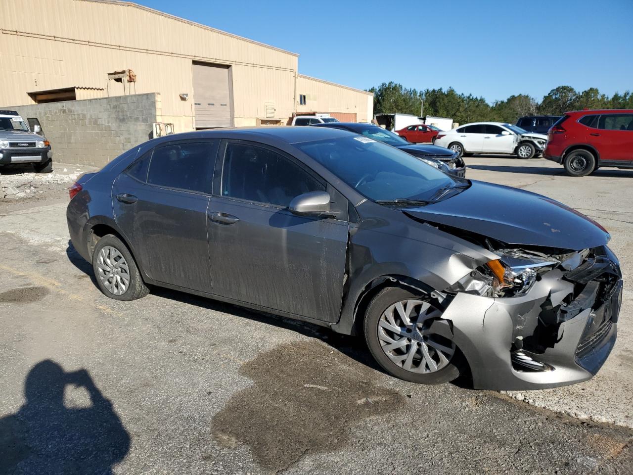 2017 Toyota Corolla VIN 2T1BURHE9HC836814 Copart auction photo, front end damage thumbnail 4