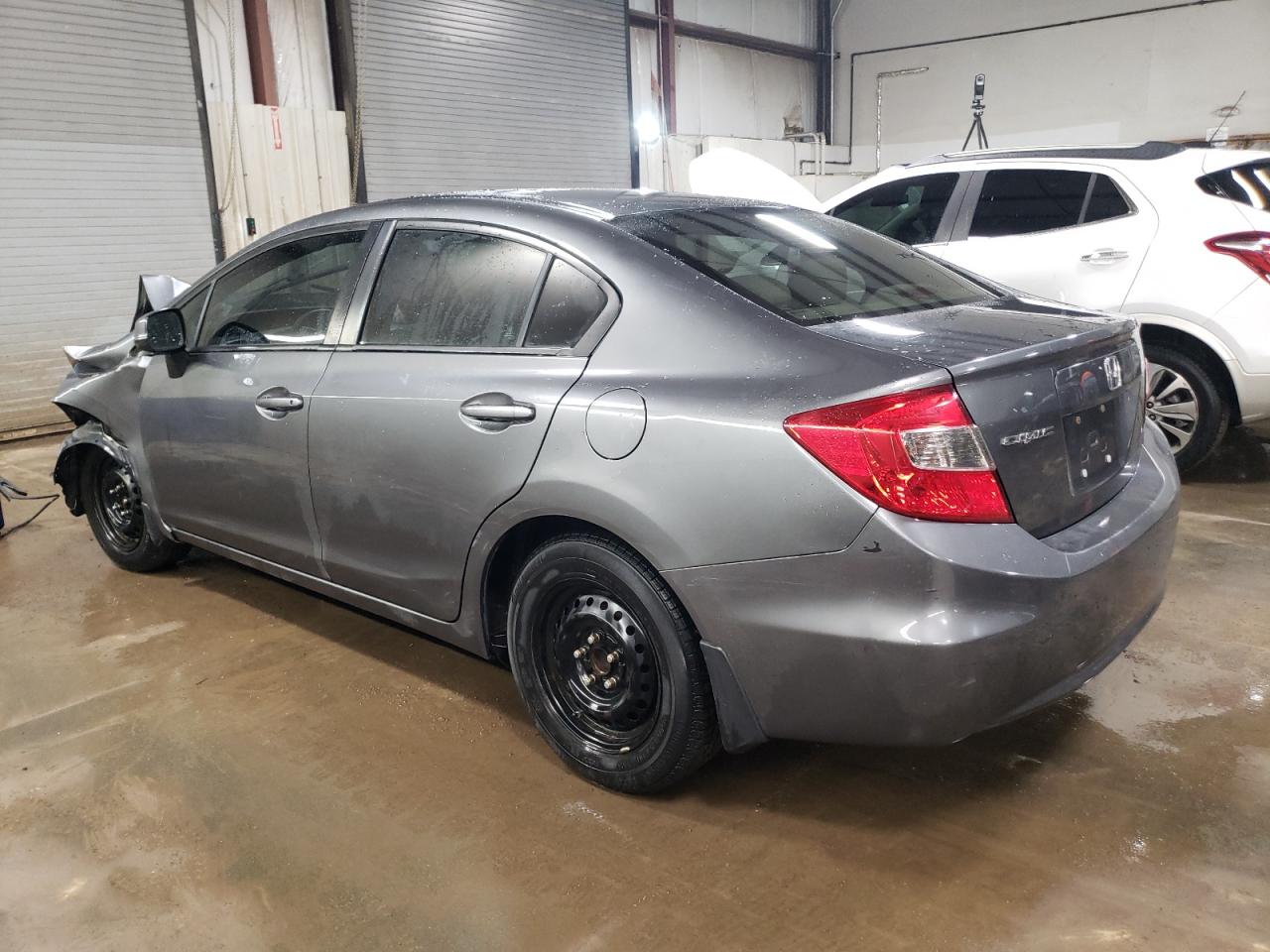 2012 Honda Civic VIN 19XFB2F57CE085031 Copart auction photo, front end damage thumbnail 2