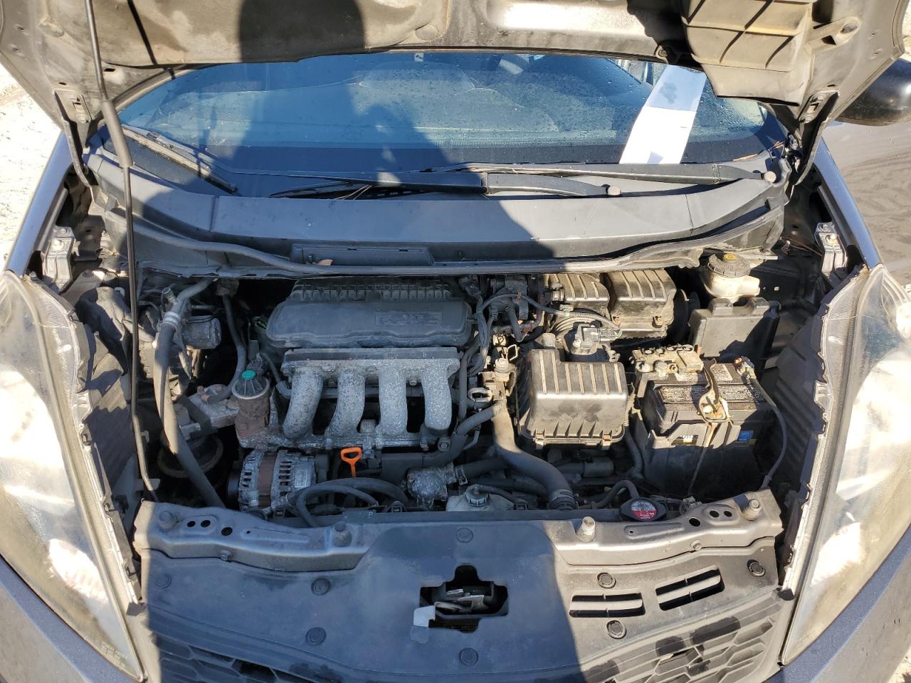 2013 Honda Fit VIN JHMGE8H50DC052925 Copart auction photo, mechanical / front end damage thumbnail 11