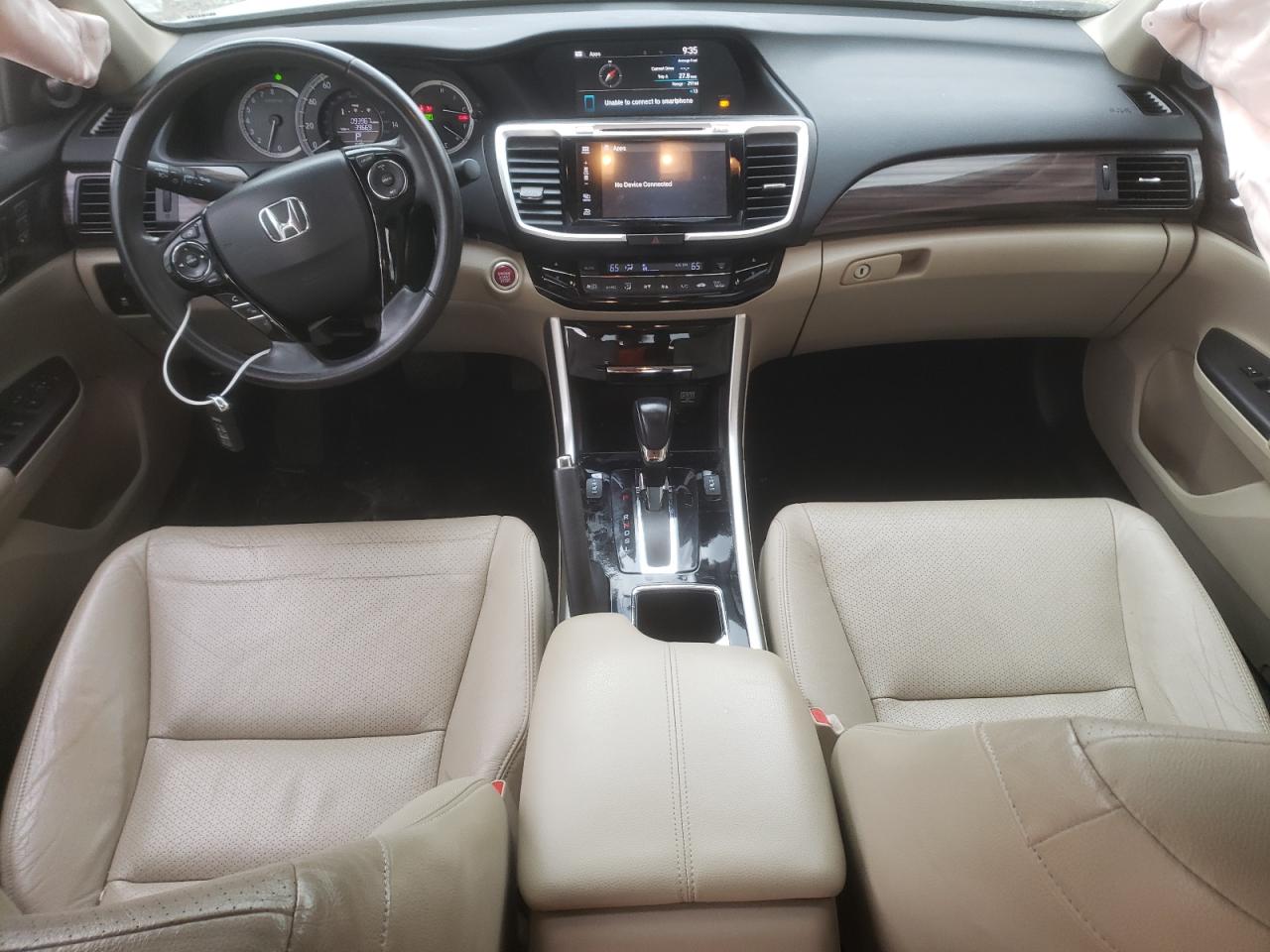 2016 Honda Accord VIN 1HGCR2F85GA077125 Copart auction photo, front end / minor dent/scratches damage thumbnail 8