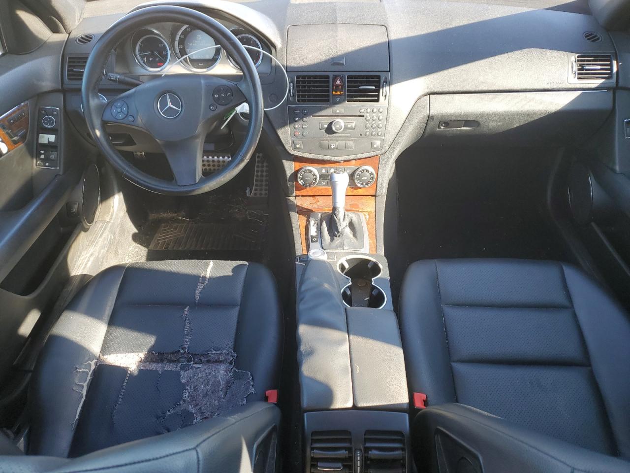 2009 Mercedes-Benz C-klasse VIN WDDGF54X99R062304 Copart auction photo, rear end / minor dent/scratches damage thumbnail 8