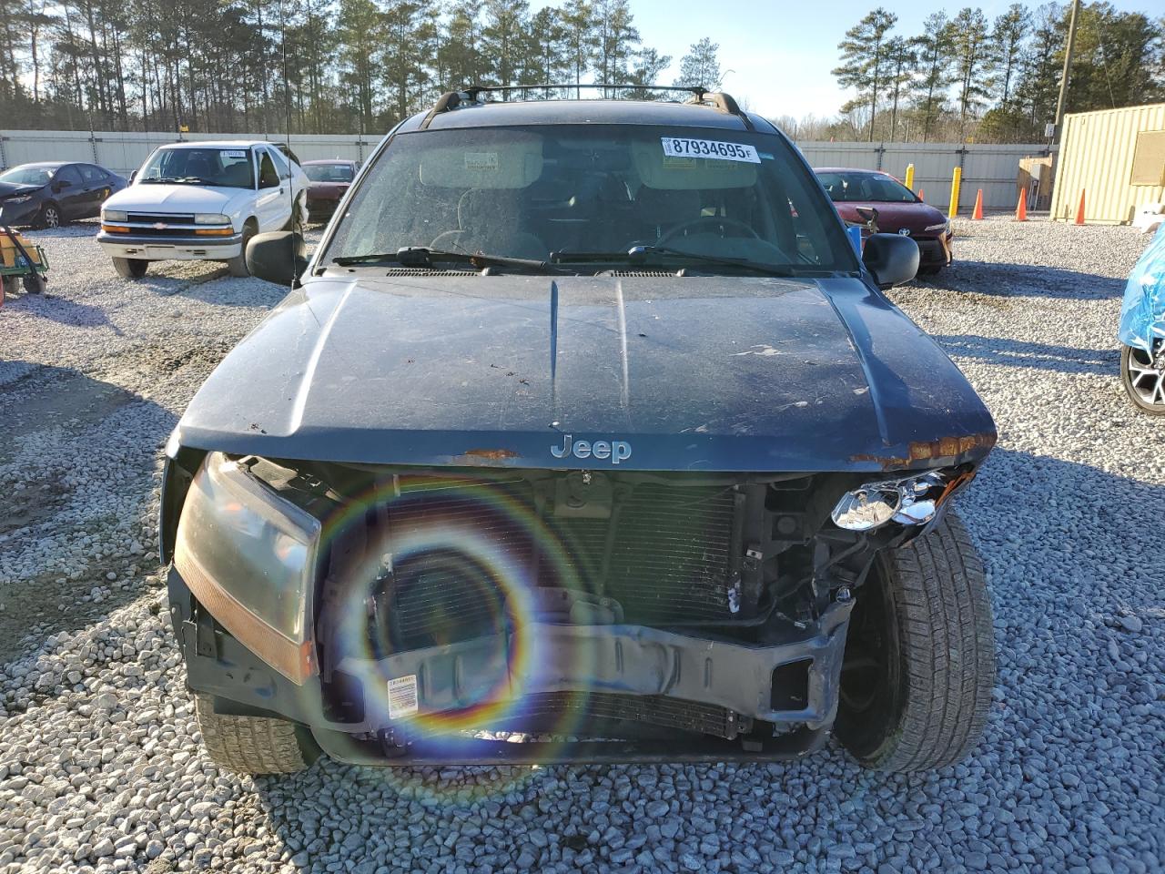 2001 Jeep Grand Cherokee VIN 1J4GW48S91C578800 Copart auction photo, front end damage thumbnail 5