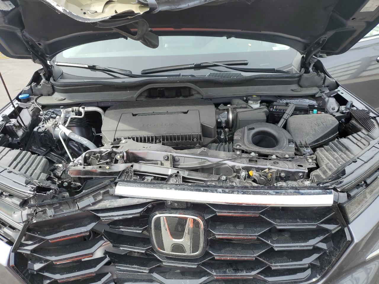 2024 Honda Pilot VIN 5FNYG1H87RB005922 Copart auction photo, front end damage thumbnail 14