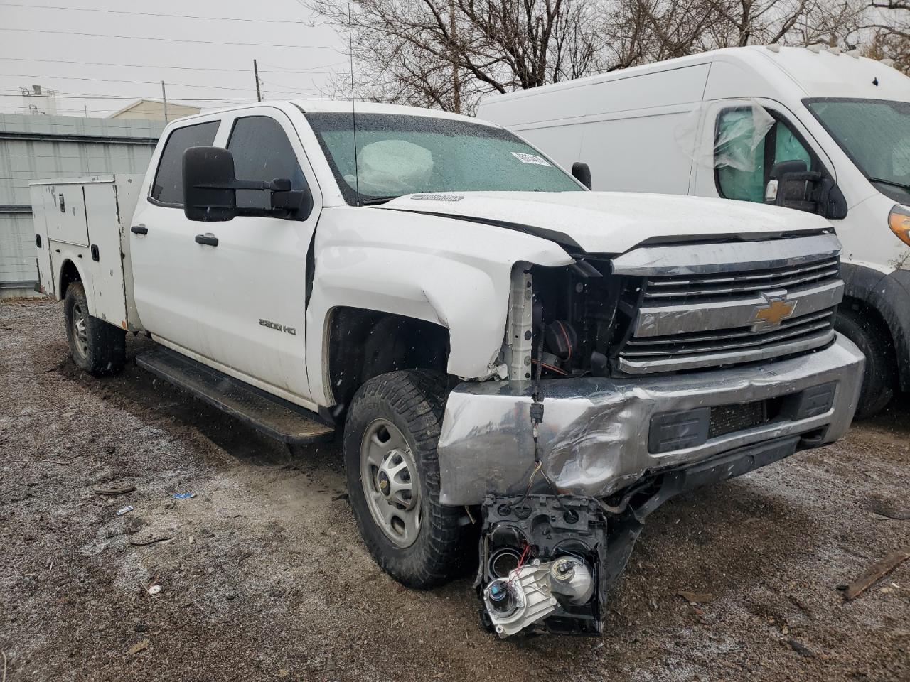 2016 Chevrolet Silverado VIN 1GB1KUE80GF108974 Copart auction photo, front end damage thumbnail 4