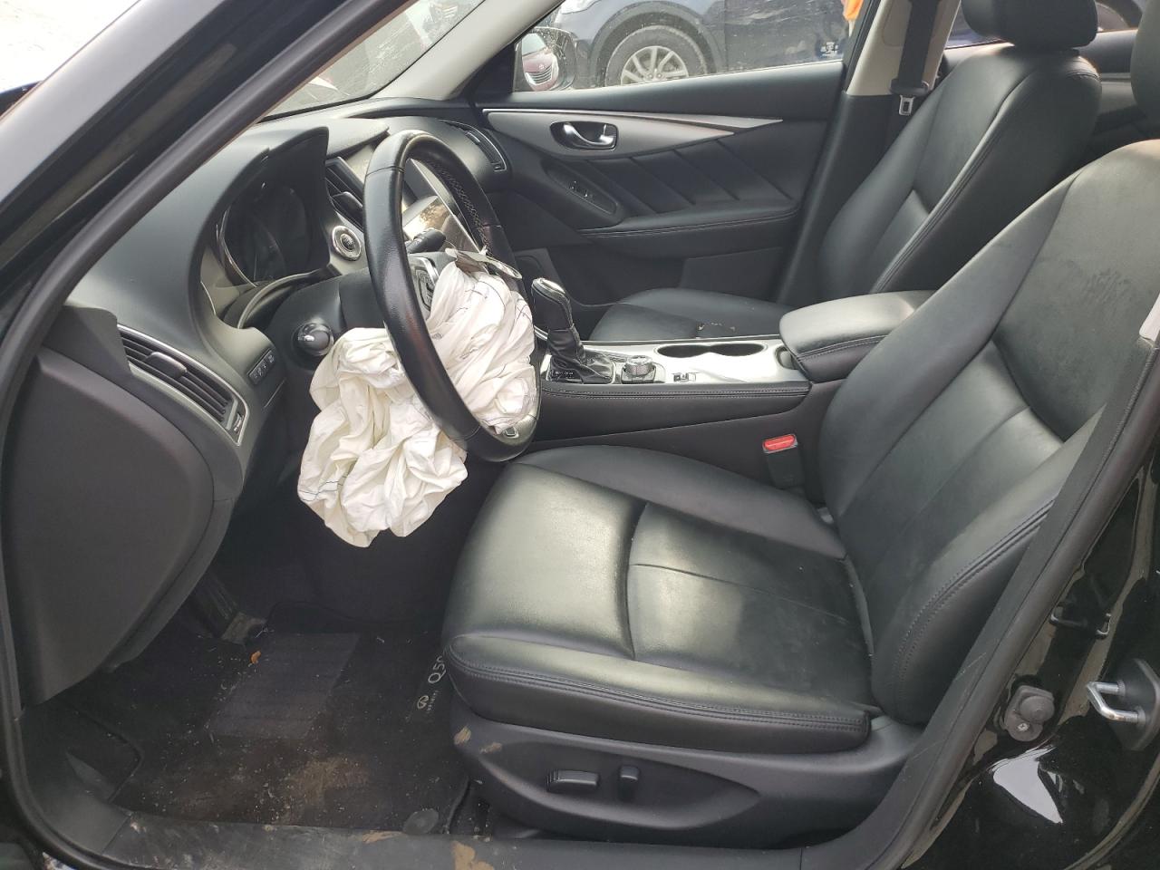 2021 Infiniti Q50 VIN JN1EV7BR9MM751949 Copart auction photo, front end / undercarriage damage thumbnail 7