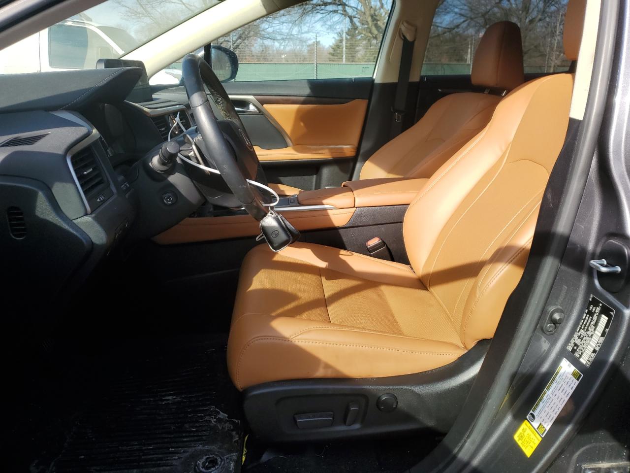 2022 Lexus RX VIN 2T2HGMDA1NC089188 Copart auction photo, front end / mechanical damage thumbnail 7