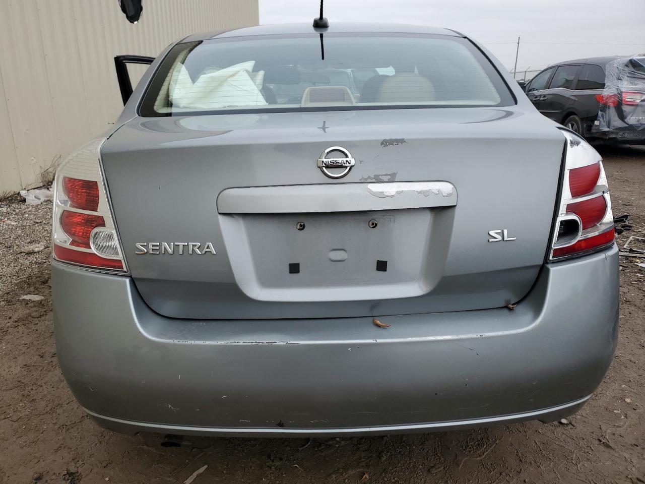 2008 Nissan Sentra VIN 3N1AB61E78L656399 Copart auction photo, side / front end damage thumbnail 6