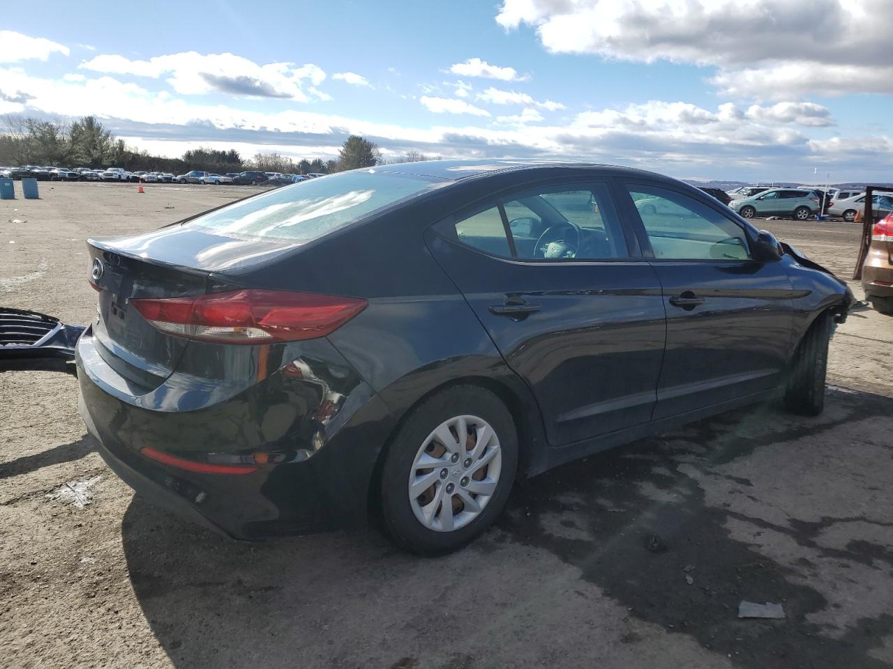 2018 Hyundai Elantra VIN 5NPD74LF0JH274162 Copart auction photo, front end damage thumbnail 3