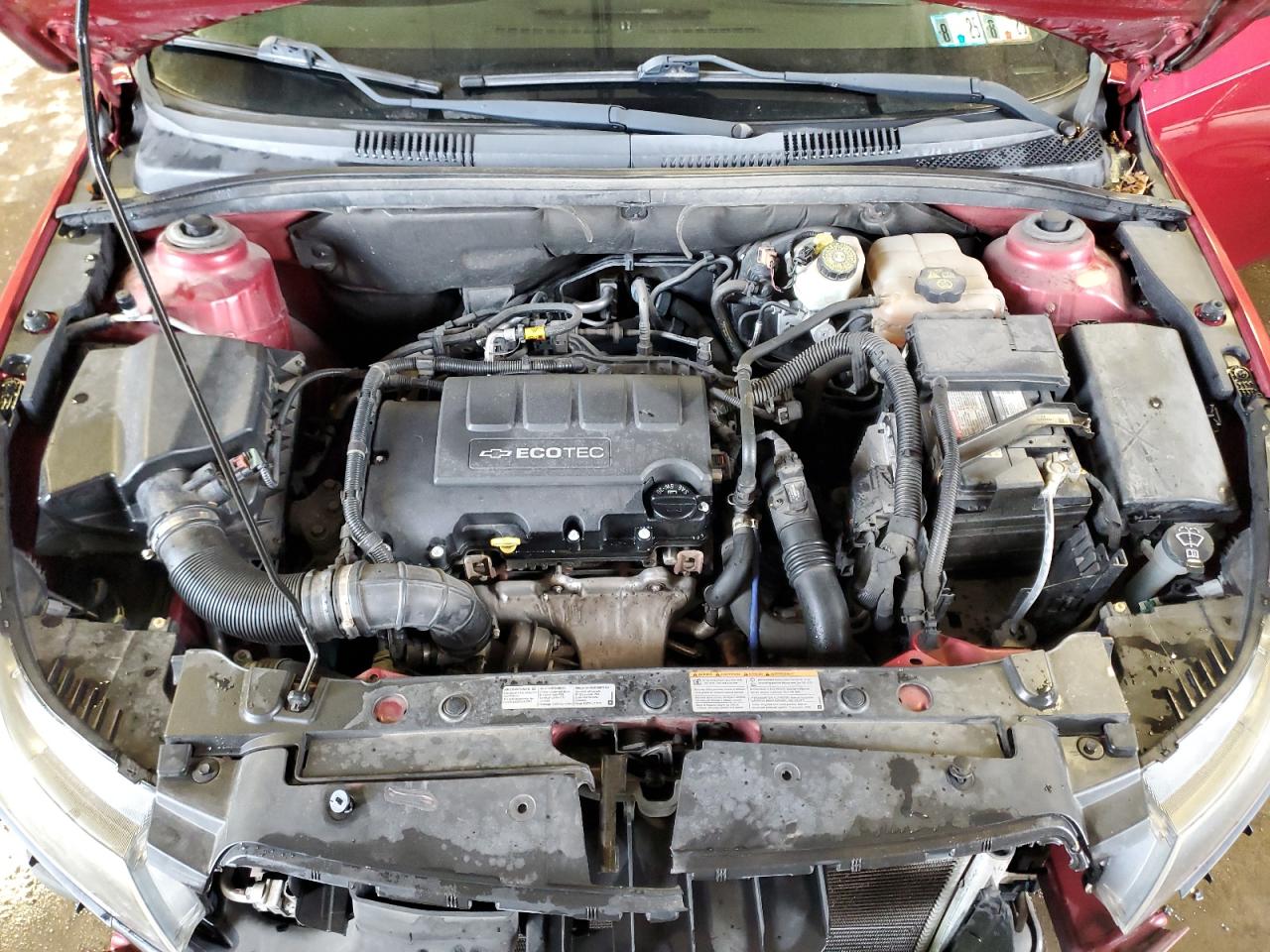 2012 Chevrolet Cruze VIN 1G1PF5SC4C7149064 Copart auction photo, rear end / front end damage thumbnail 11