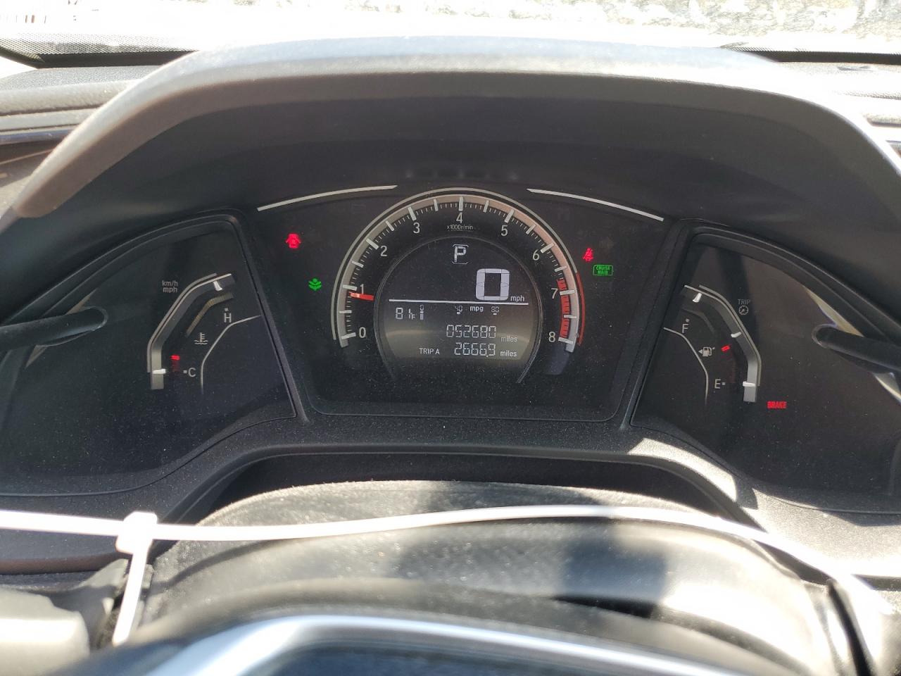 2018 Honda Civic VIN 2HGFC2F57JH599686 Copart auction photo, front end / side damage thumbnail 9
