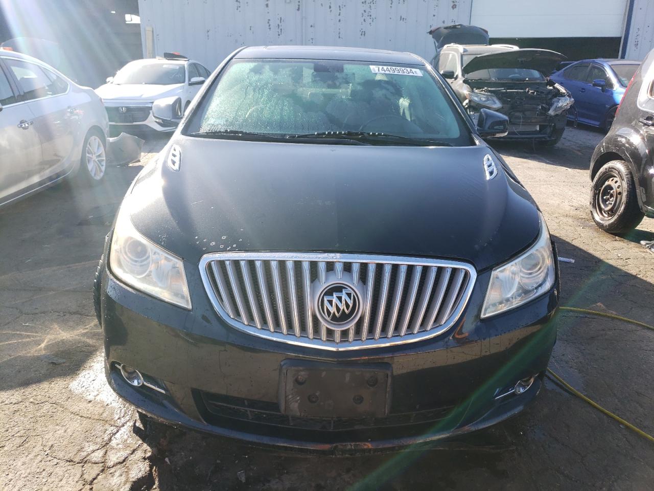 2011 Buick LaCrosse VIN 1G4GE5ED7BF255507 Copart auction photo, front end damage thumbnail 5