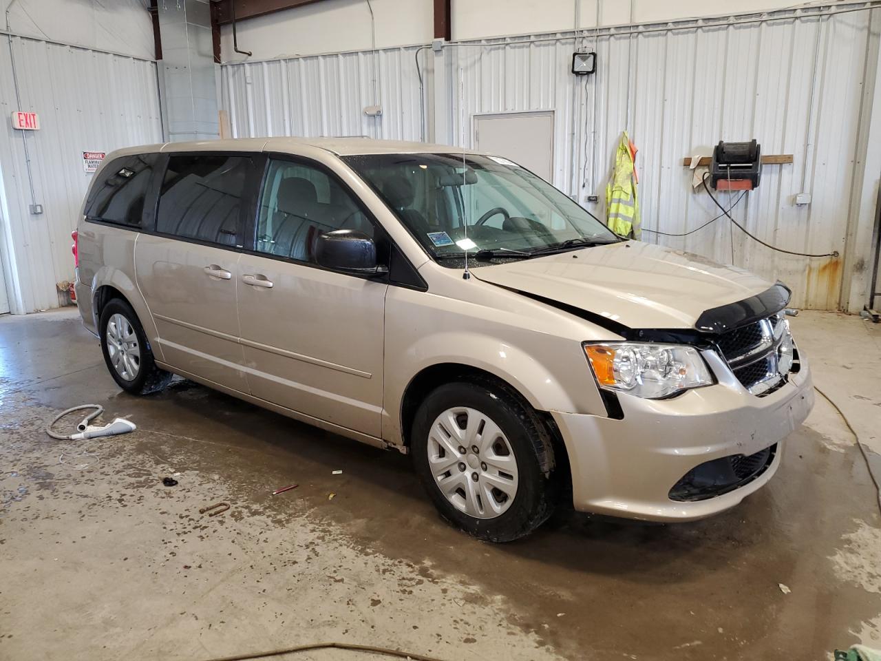 2014 Dodge Caravan VIN 2C4RDGBG6ER138170 Copart auction photo, front end damage thumbnail 4