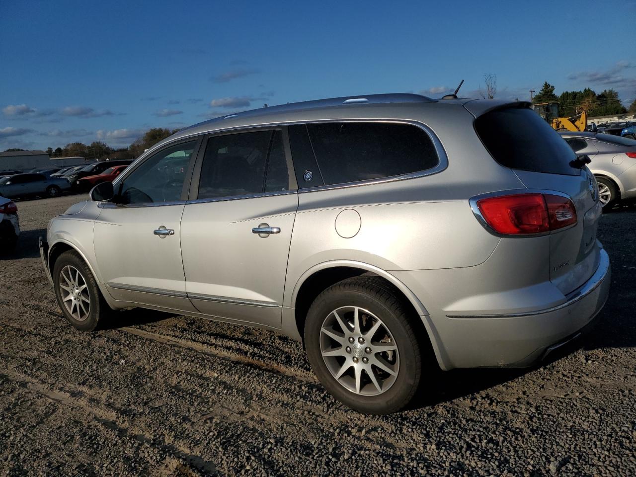 2013 Buick Enclave VIN 5GAKRCKD5DJ256703 Copart auction photo, front end damage thumbnail 2