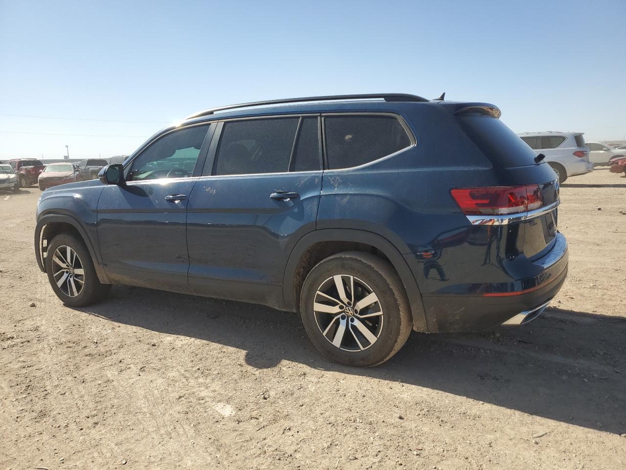 2021 Volkswagen Atlas VIN 1V2AP2CA8MC591195 Copart auction photo, front end damage thumbnail 2
