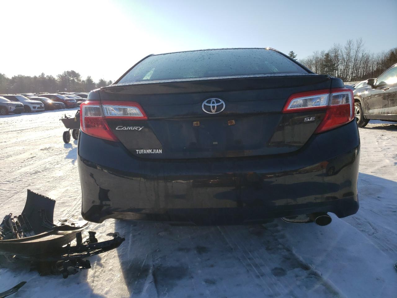 2013 Toyota Camry VIN 4T1BF1FK6DU259110 Copart auction photo, front end / side damage thumbnail 6