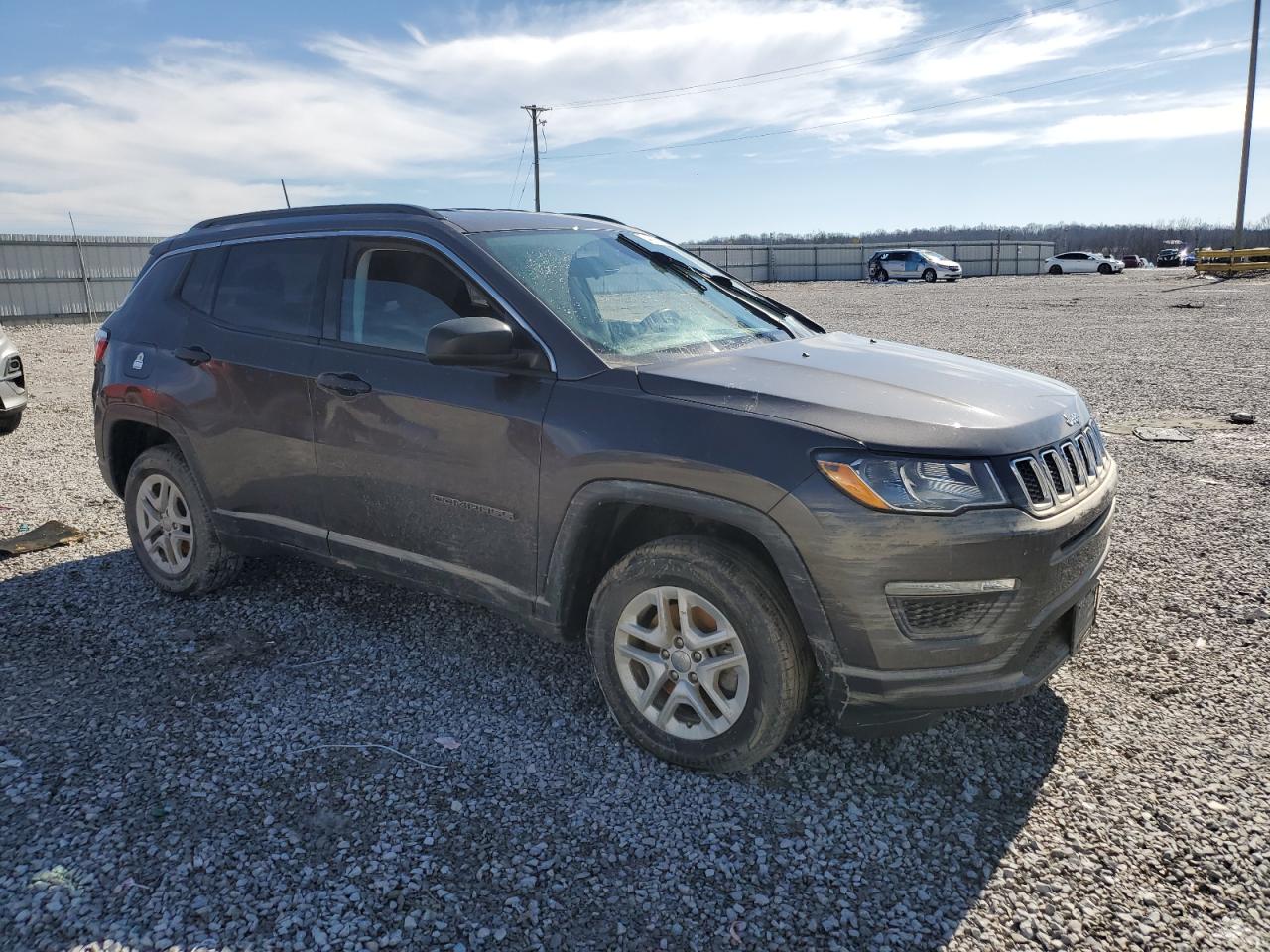 2019 Jeep Compass VIN 3C4NJDAB2KT734946 Copart auction photo, water/flood damage thumbnail 4