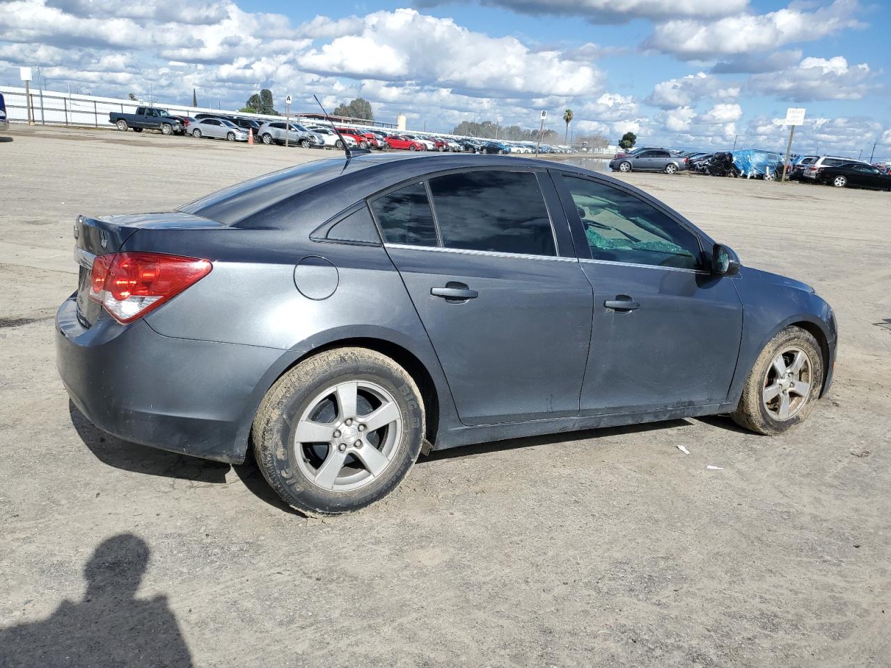 2013 Chevrolet Cruze VIN 1G1PC5SB5D7224825 Copart auction photo, front end / water/flood damage thumbnail 3