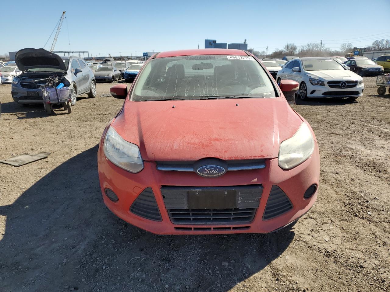 2014 Ford Focus VIN 1FADP3F23EL124525 Copart auction photo, rear end damage thumbnail 5