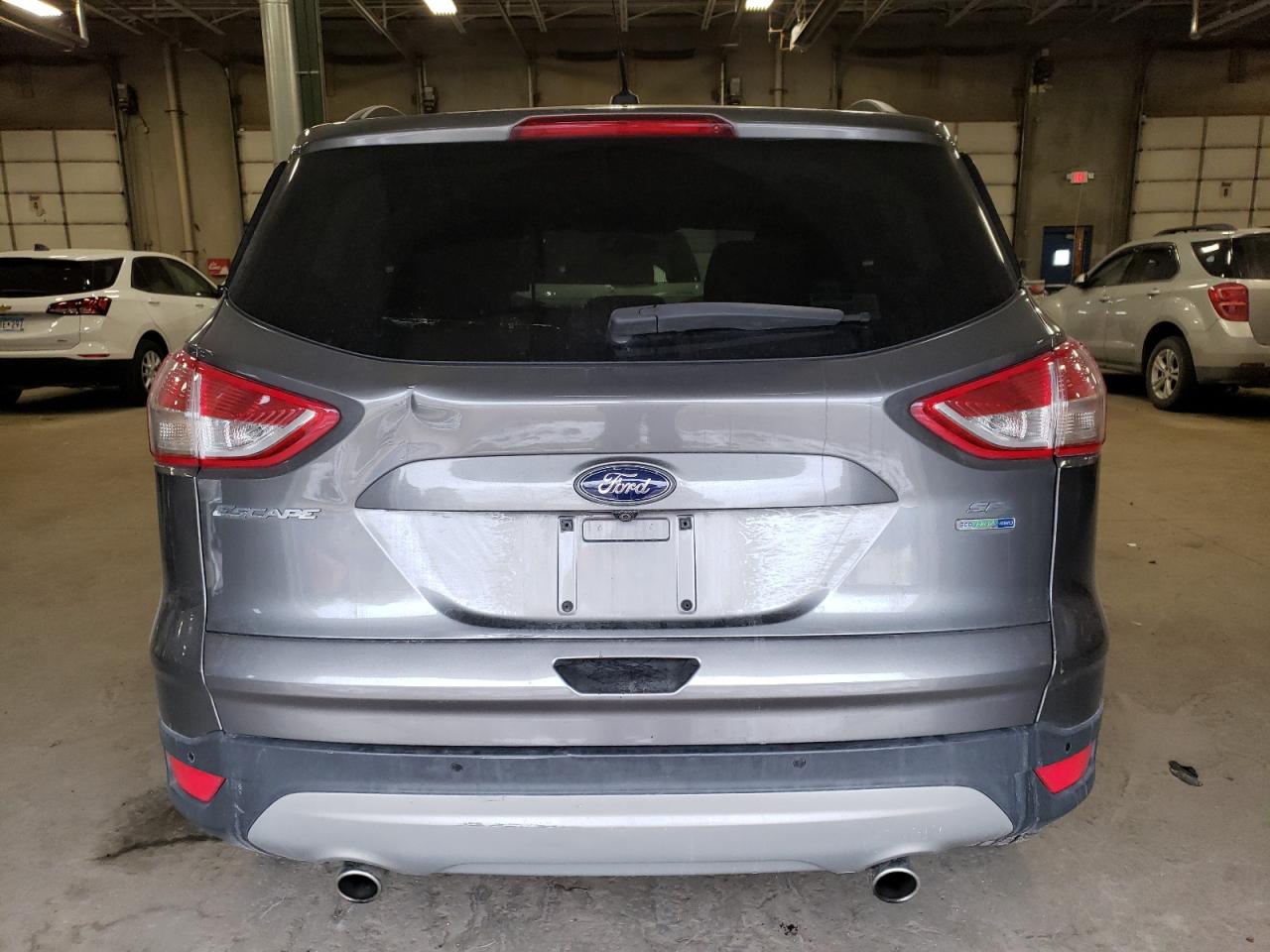 2014 Ford Escape VIN 1FMCU9GX8EUE31867 Copart auction photo, mechanical / rear end damage thumbnail 6