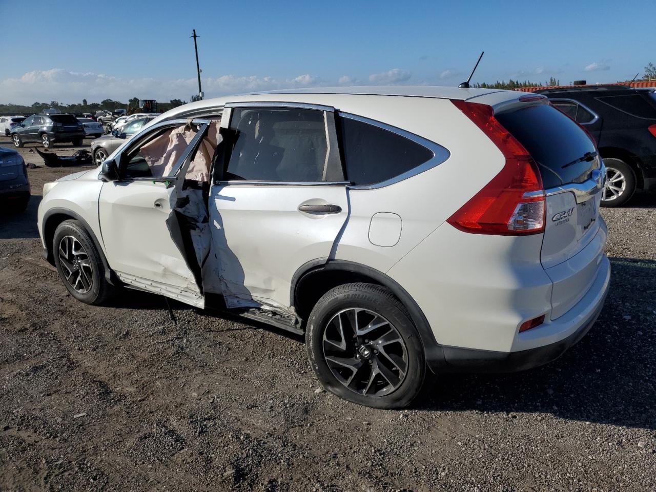 2016 Honda CR-V VIN 5J6RM3H42GL028874 Copart auction photo, all over damage thumbnail 2