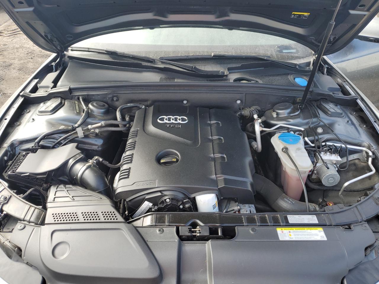 2017 Audi A5 VIN WAUD2AFH5HN003342 Copart auction photo, water/flood damage thumbnail 11