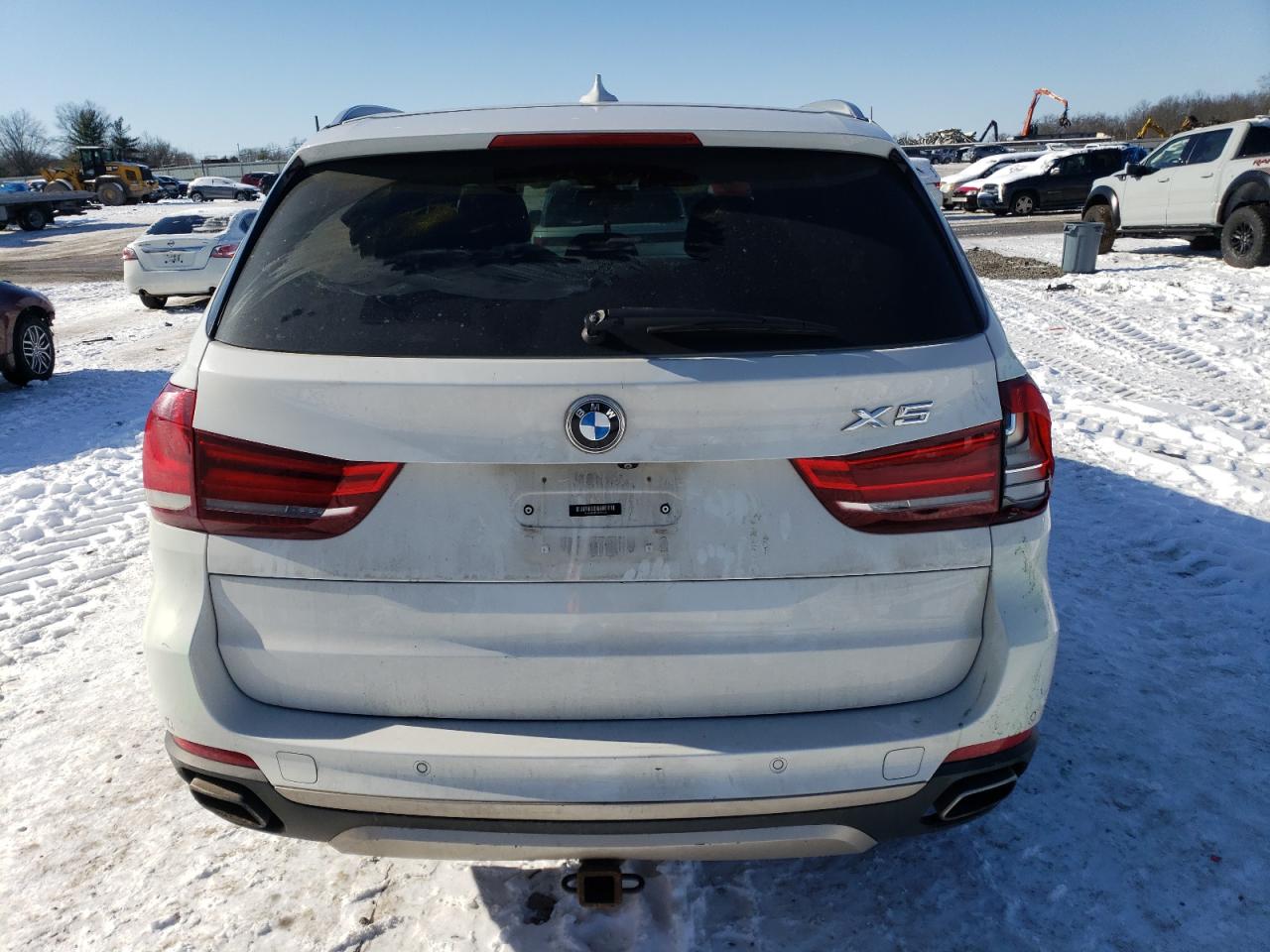 2017 BMW X5 VIN 5UXKT0C37H0V95719 Copart auction photo, side / rear end damage thumbnail 6